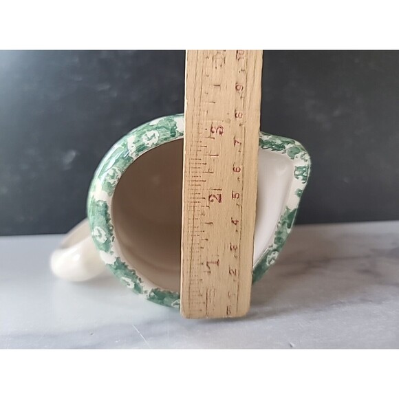 Crock Shop Santa Ana Pansy Flower Pitcher Vintage, READ - Picture 7 of 10